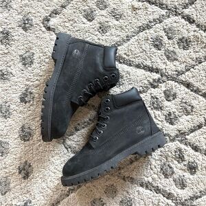Timberland black waterproof boots